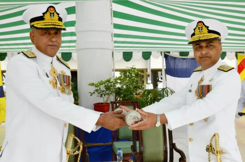 Rear admiral Ovais Ahmed Bilgrami takes over as commander Karachi